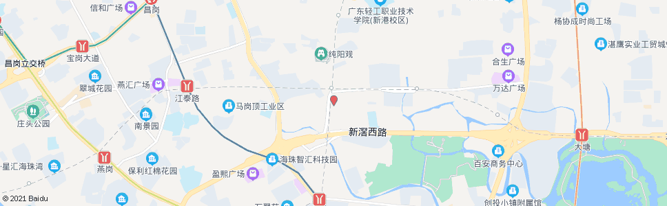 广州逸景路总站(长江轻纺城)_公交站地图_广州公交_妙搜公交查询2024