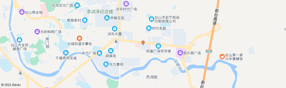 广州台山候机楼(台山市台城平湖路2号)_公交站地图_广州公交_妙搜公交查询2024