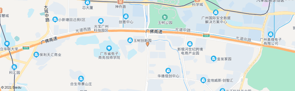 广州玉树新村_公交站地图_广州公交_妙搜公交查询2024