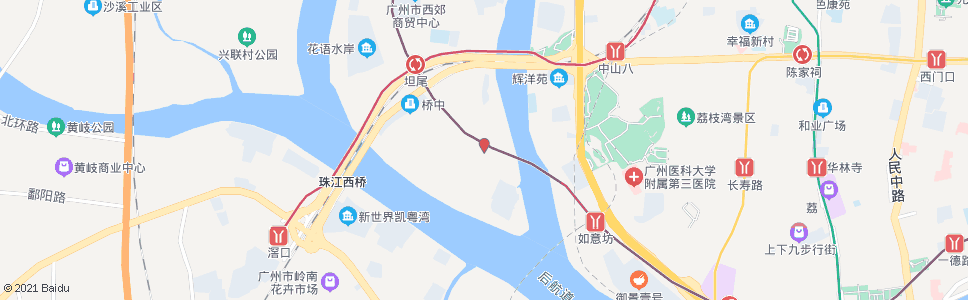 广州桥中南路_公交站地图_广州公交_妙搜公交查询2024