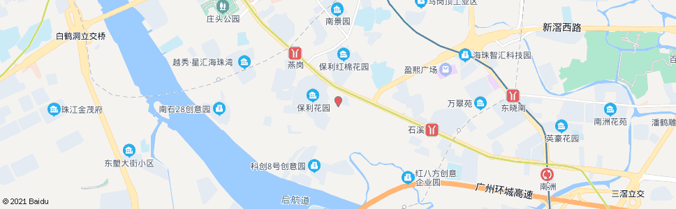 广州石岗路口_公交站地图_广州公交_妙搜公交查询2024