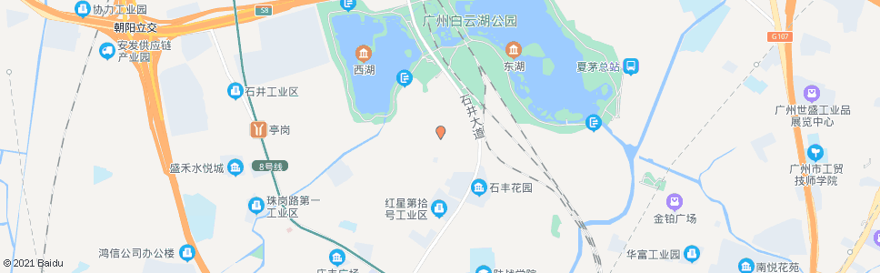 广州石井总站(红星村)_公交站地图_广州公交_妙搜公交查询2024