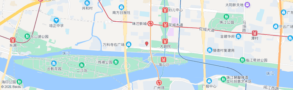 广州信合大厦(蓬莱新村)_公交站地图_广州公交_妙搜公交查询2024