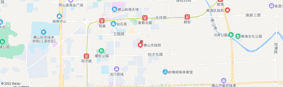 广州三洲市场_公交站地图_广州公交_妙搜公交查询2025