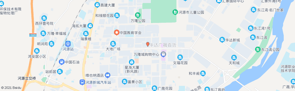 河源市地税局_公交站地图_河源公交_妙搜公交查询2024