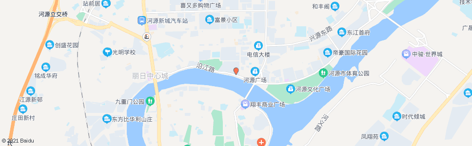 河源市档案馆_公交站地图_河源公交_妙搜公交查询2024