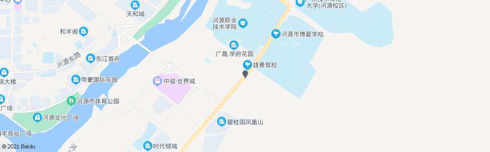 河源胜利新村_公交站地图_河源公交_妙搜公交查询2024