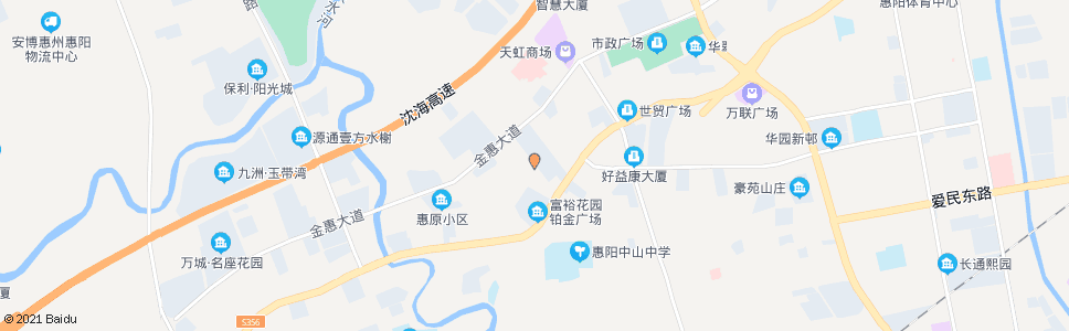 惠州土湖市场_公交站地图_惠州公交_妙搜公交查询2025