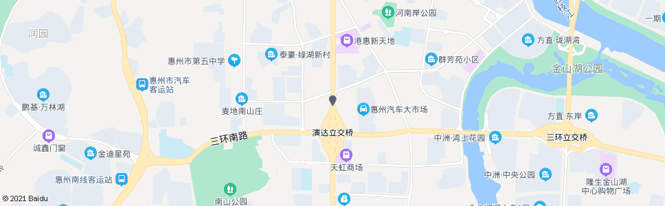 惠州博罗教师新村_公交站地图_惠州公交_妙搜公交查询2025