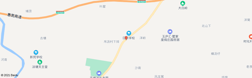 惠州吊沥村_公交站地图_惠州公交_妙搜公交查询2025