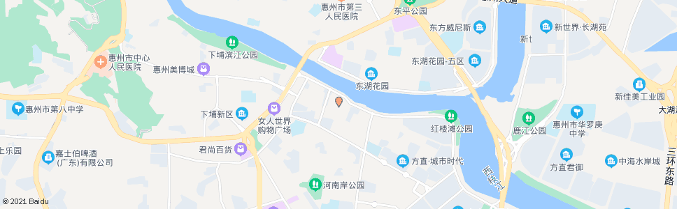 惠州南雁小学_公交站地图_惠州公交_妙搜公交查询2025