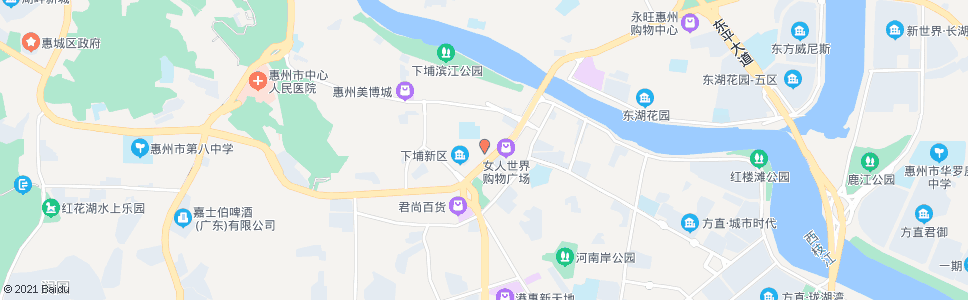 惠州市口腔医院_公交站地图_惠州公交_妙搜公交查询2025