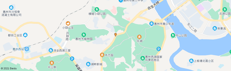 惠州丰山路口_公交站地图_惠州公交_妙搜公交查询2025