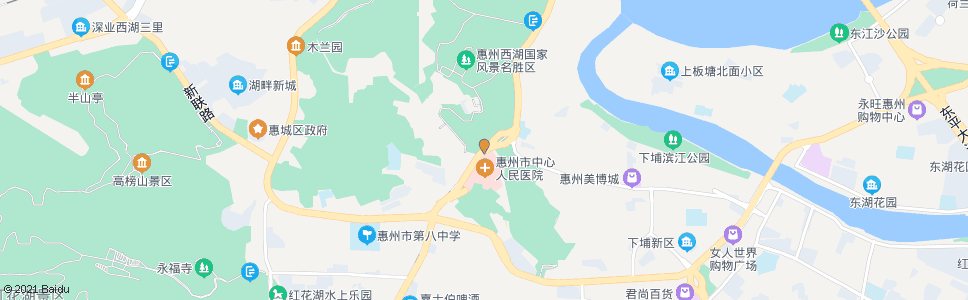 惠州中心医院_公交站地图_惠州公交_妙搜公交查询2025