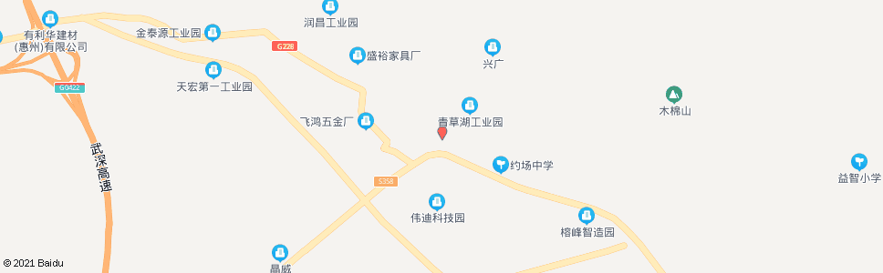 惠州约场小学_公交站地图_惠州公交_妙搜公交查询2025