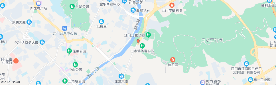 江门江海一路_公交站地图_江门公交_妙搜公交查询2024