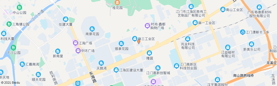 江门麻园站_公交站地图_江门公交_妙搜公交查询2024