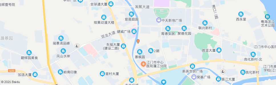 江门耙冲市场_公交站地图_江门公交_妙搜公交查询2024