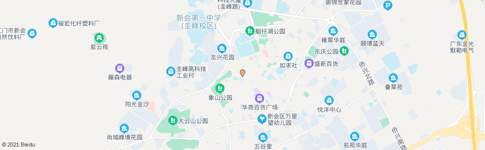 江门炼丹井_公交站地图_江门公交_妙搜公交查询2024