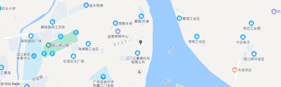 江门周郡路口_公交站地图_江门公交_妙搜公交查询2024