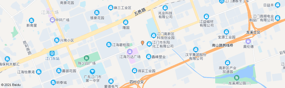 江门得发路口_公交站地图_江门公交_妙搜公交查询2024