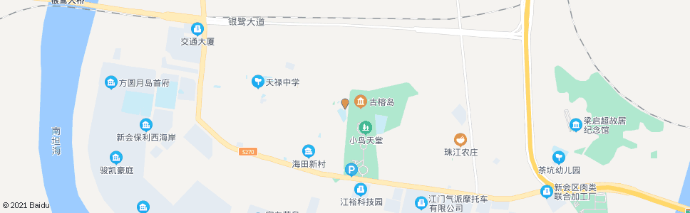 江门天马村委会_公交站地图_江门公交_妙搜公交查询2024