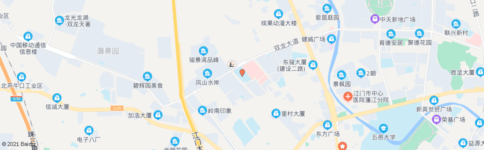 江门中加柏仁学校_公交站地图_江门公交_妙搜公交查询2024