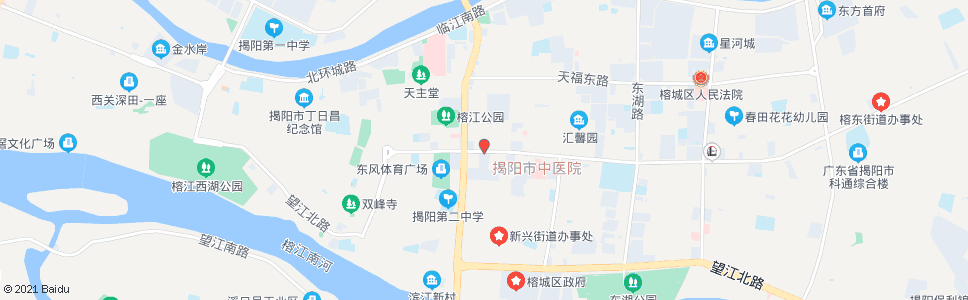 揭阳进贤门市场_公交站地图_揭阳公交_妙搜公交查询2024