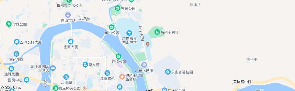 梅州市技工学校_公交站地图_梅州公交_妙搜公交查询2024