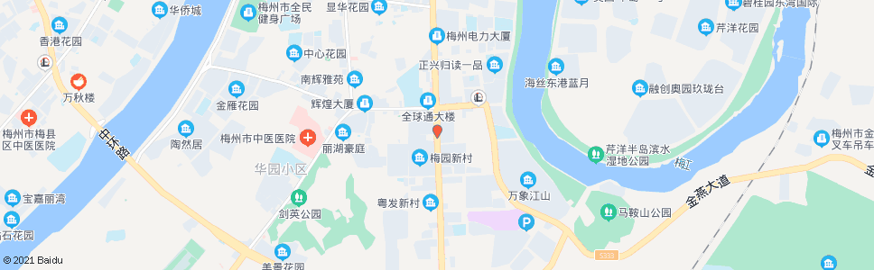 梅州梅园新村_公交站地图_梅州公交_妙搜公交查询2024