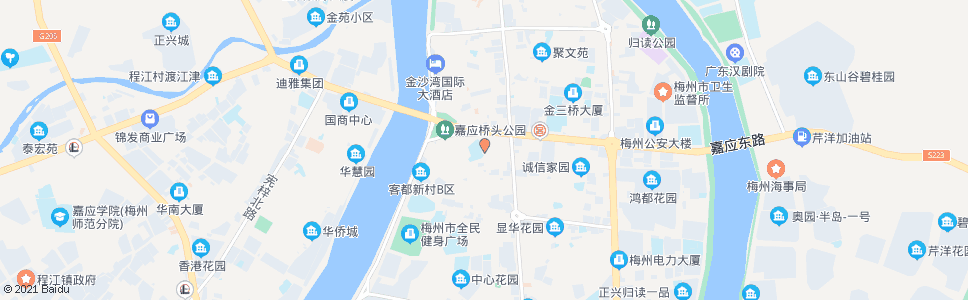 梅州作新小学_公交站地图_梅州公交_妙搜公交查询2024