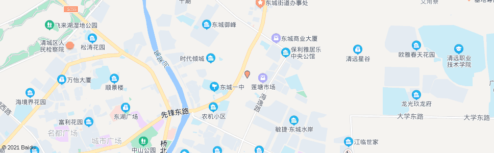 清远莲塘市场_公交站地图_清远公交_妙搜公交查询2024