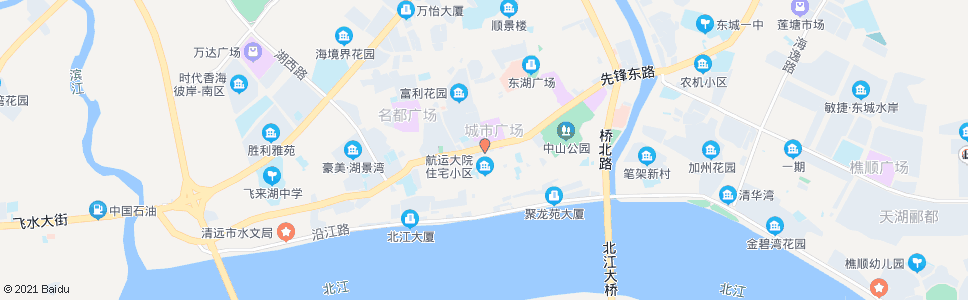 清远怡富广场(城市广场)_公交站地图_清远公交_妙搜公交查询2024