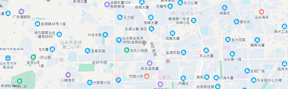 汕头金园路东_公交站地图_汕头公交_妙搜公交查询2024