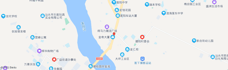 汕头莲鸿路口_公交站地图_汕头公交_妙搜公交查询2025