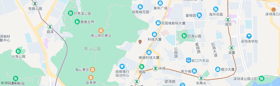 深圳工业六路路口_公交站地图_深圳公交_妙搜公交查询2025