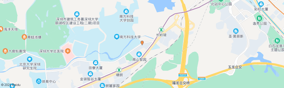 深圳南山智园北_公交站地图_深圳公交_妙搜公交查询2024