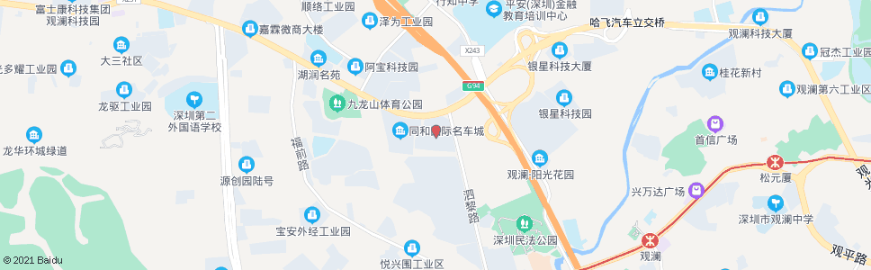 深圳建辉厂_公交站地图_深圳公交_妙搜公交查询2024