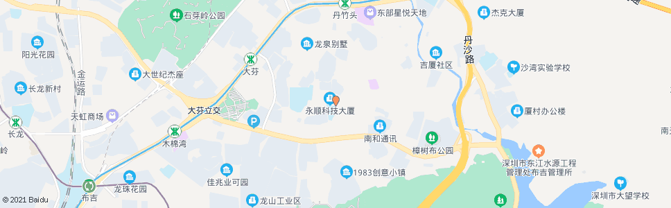 深圳南岭村幼儿园_公交站地图_深圳公交_妙搜公交查询2024