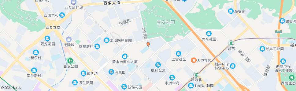 深圳上合小学_公交站地图_深圳公交_妙搜公交查询2024