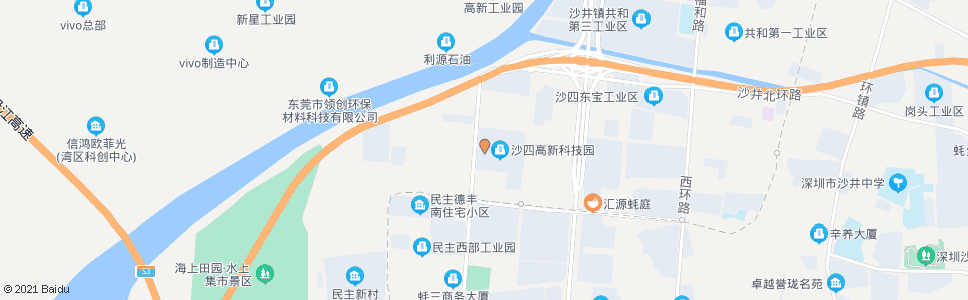 深圳积架宝威_公交站地图_深圳公交_妙搜公交查询2024