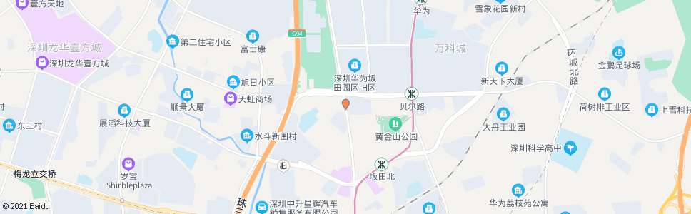 深圳坂兴路口_公交站地图_深圳公交_妙搜公交查询2024