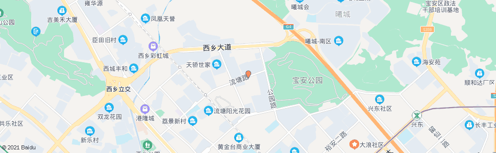 深圳宝安新村_公交站地图_深圳公交_妙搜公交查询2024