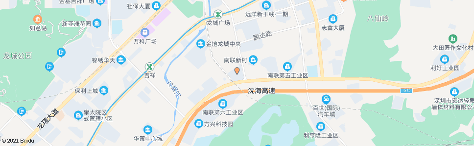 深圳银珠岭社区_公交站地图_深圳公交_妙搜公交查询2024