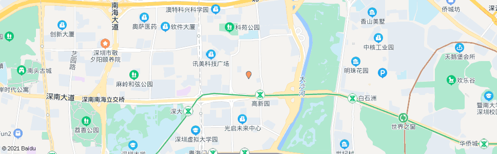 深圳大冲小学_公交站地图_深圳公交_妙搜公交查询2024