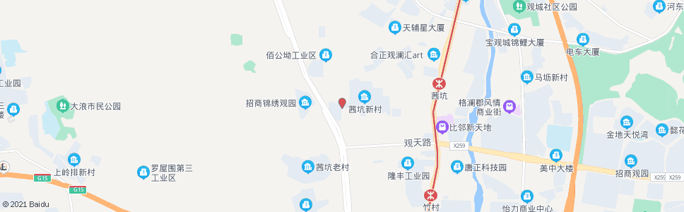 深圳新村后门_公交站地图_深圳公交_妙搜公交查询2024