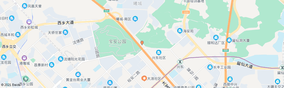 深圳曦城路口_公交站地图_深圳公交_妙搜公交查询2024