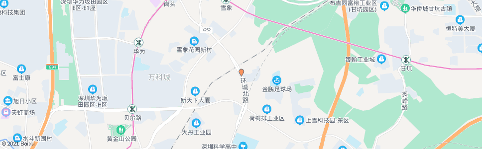 深圳上雪市场_公交站地图_深圳公交_妙搜公交查询2024