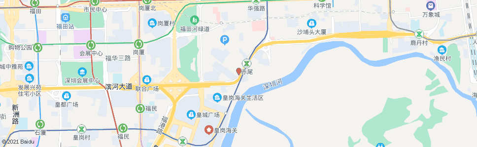 深圳岗边村_公交站地图_深圳公交_妙搜公交查询2024