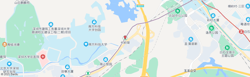 深圳长岭陂站_公交站地图_深圳公交_妙搜公交查询2024